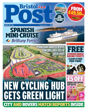 Cover of Bristol Post
