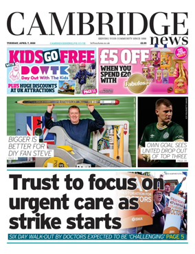 Cover of Cambridge News