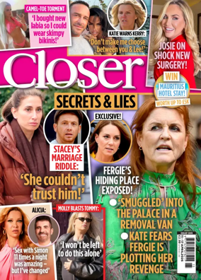 Cover of Closer (UK)