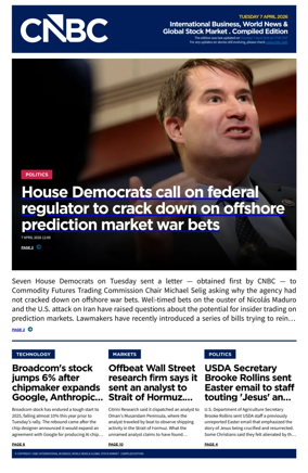 Cover of CNBC