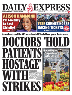 Cover of Daily Express