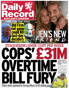 Cover of Daily Record