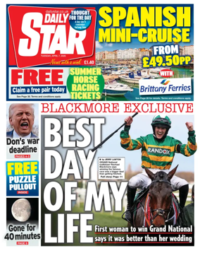 Cover of Daily Star