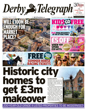 Cover of Derby Telegraph