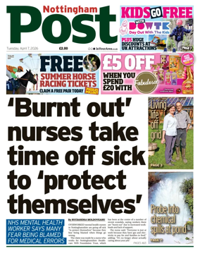Cover of Nottingham Post