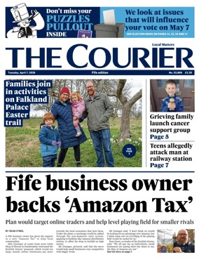 Cover of The Courier & Advertiser (Fife Edition)