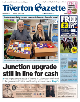 Cover of The Tiverton Gazette