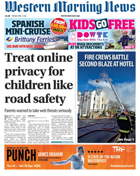 Cover of Western Morning News