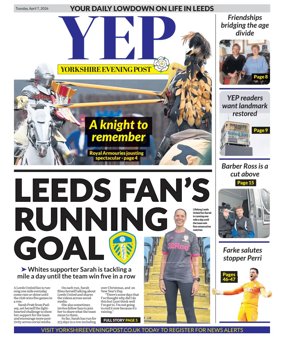 Cover of Yorkshire Evening Post