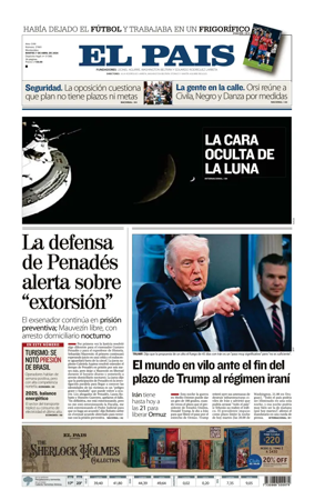 Cover of El Pais (Uruguay)