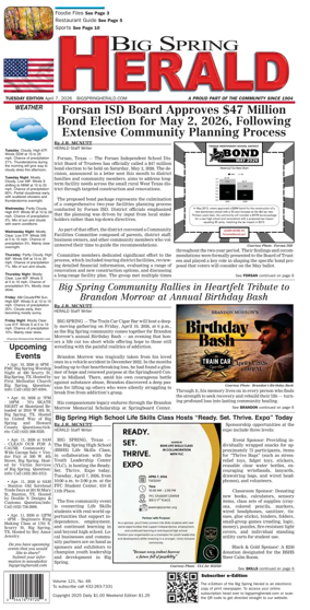 Cover of Big Spring Herald