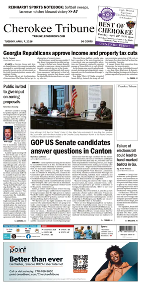 Cover of Cherokee Tribune