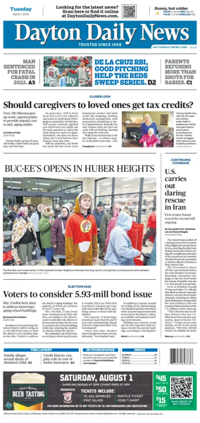 Cover of Dayton Daily News