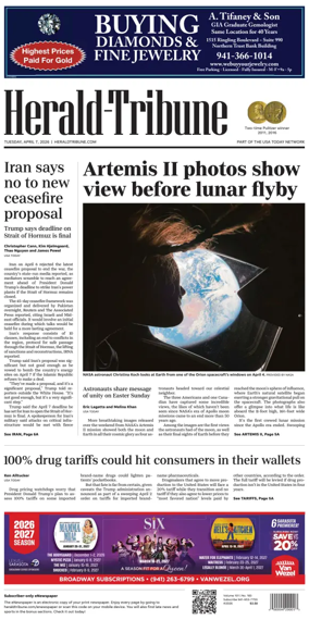 Cover of Herald-Tribune