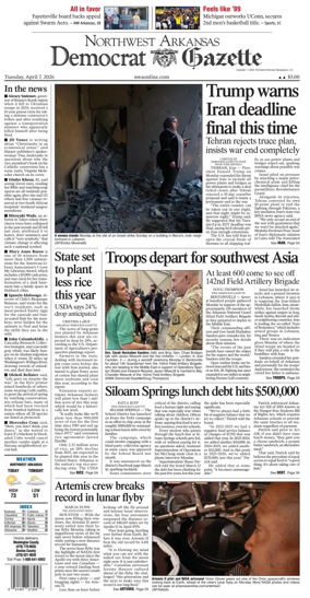 Cover of Northwest Arkansas Democrat-Gazette
