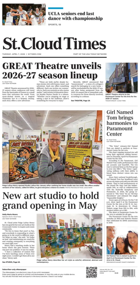 Cover of St. Cloud Times