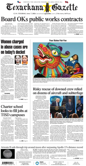 Cover of Texarkana Gazette