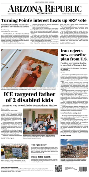 Cover of The Arizona Republic