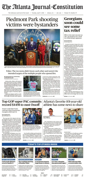 Cover of The Atlanta Journal-Constitution