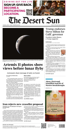 Cover of The Desert Sun