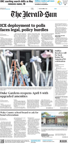 Cover of The Herald Sun