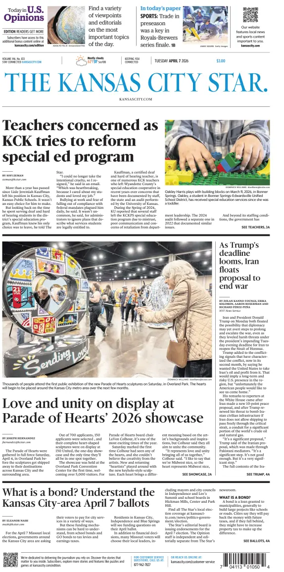 Cover of The Kansas City Star