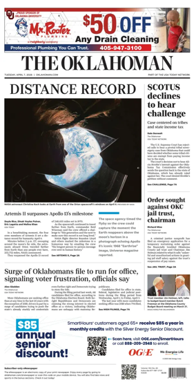 Cover of The Oklahoman