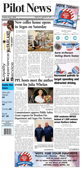 Cover of The Pilot News