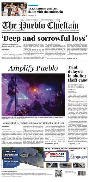 Cover of The Pueblo Chieftain