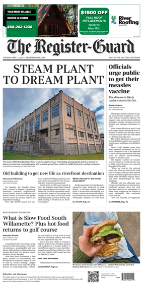 Cover of The Register-Guard