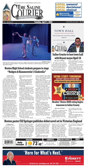 Cover of The Saline Courier