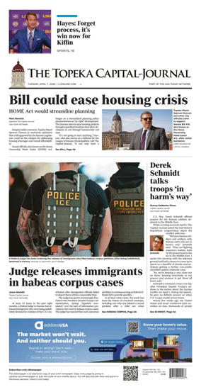 Cover of The Topeka Capital-Journal