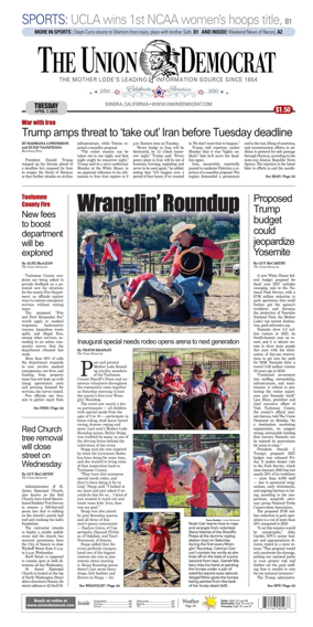 Cover of The Union Democrat