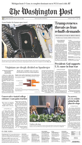 Cover of The Washington Post