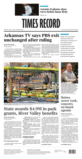 Cover of Times Record (Ft. Smith Southwest)