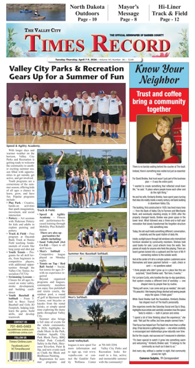 Cover of Valley City Times-Record