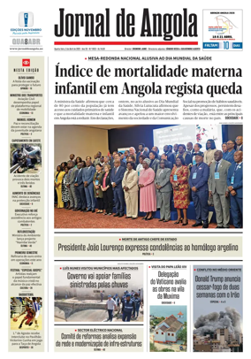 Cover of Jornal de Angola