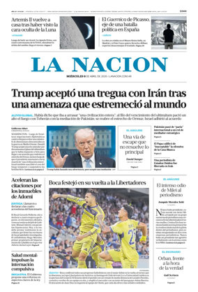 Cover of La Nacion