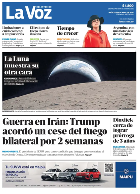 Cover of La Voz del Interior