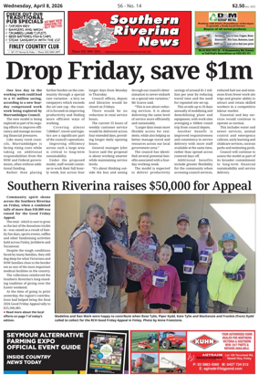 Cover of Southern Riverina news