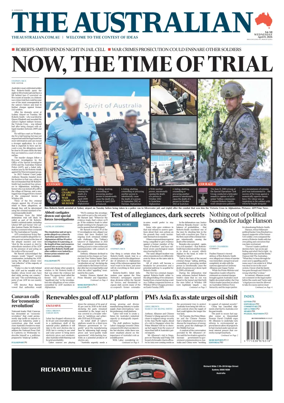 Cover of The Australian