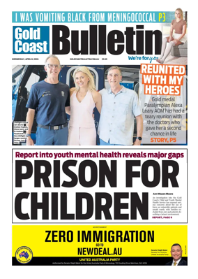 Cover of The Gold Coast Bulletin