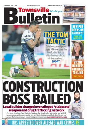 Cover of Townsville Bulletin