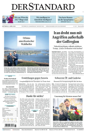 Cover of Der Standard