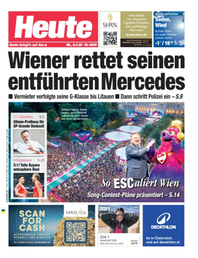 Cover of Heute - Niederosterreich Ausgabe