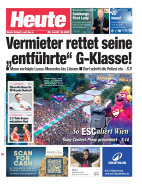 Cover of Heute - Oberosterreich Ausgabe