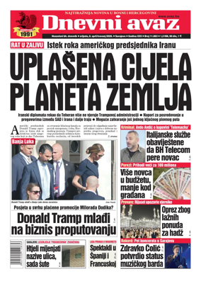 Cover of Dnevni avaz