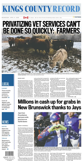 Cover of Kings County Record