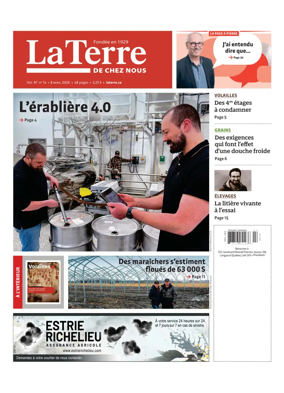 Cover of La Terre de chez nous