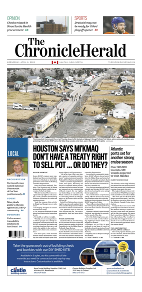 Cover of The Chronicle Herald (Provincial)